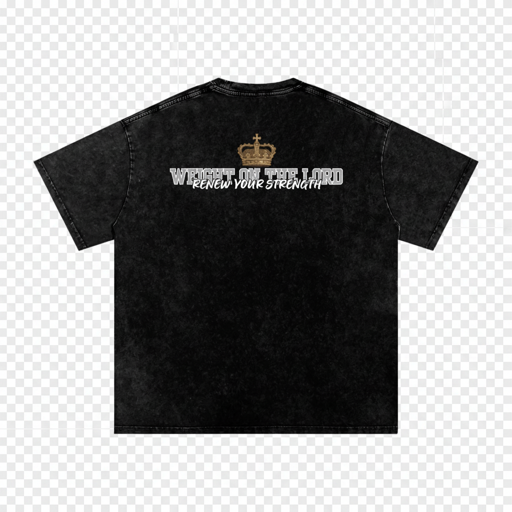 "MOTTO" GRAPHIC OVERSIZED TEE