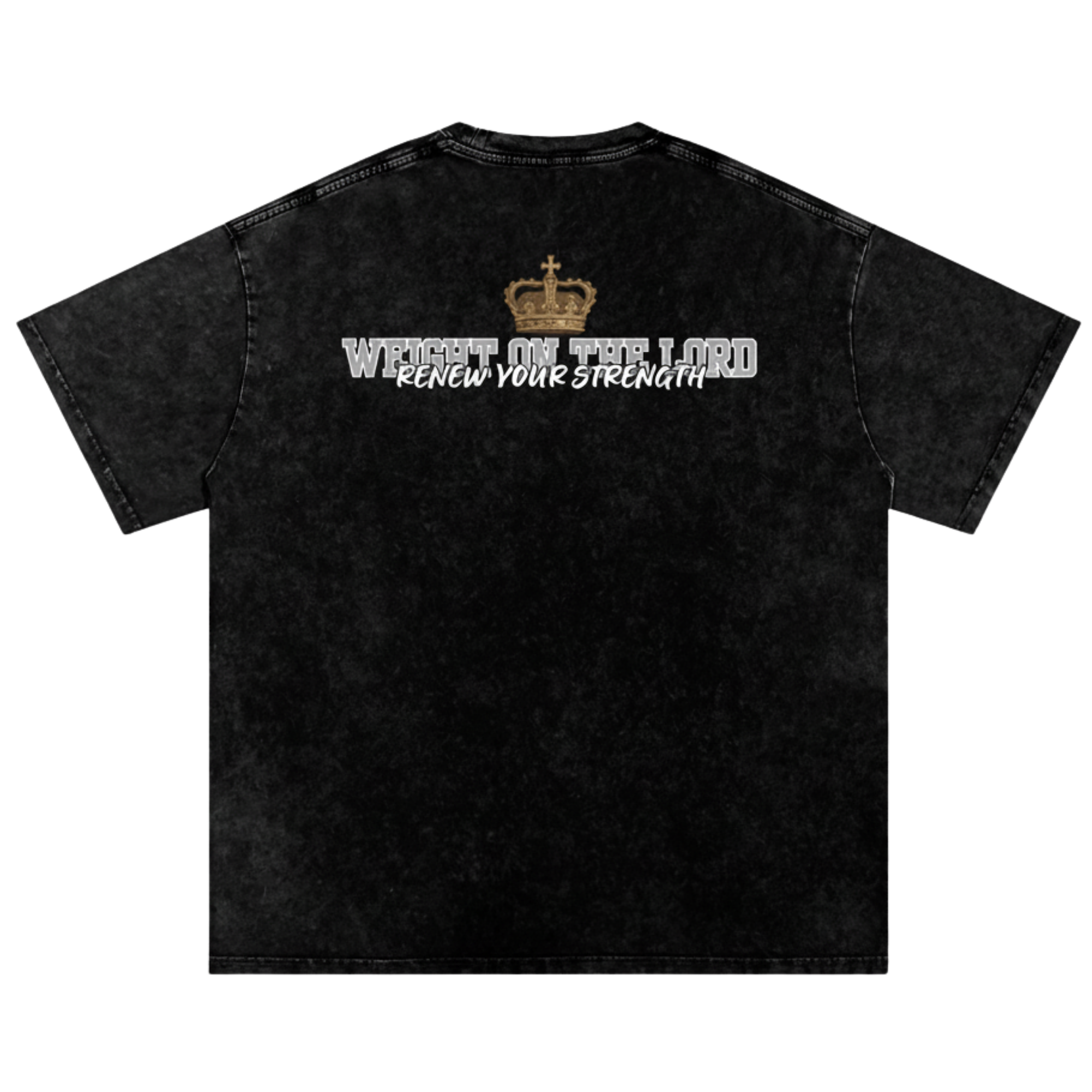 "MOTTO" GRAPHIC OVERSIZED TEE