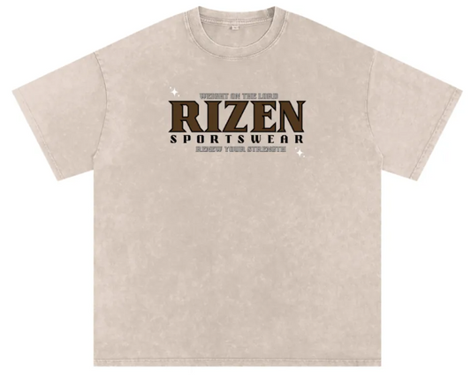 "My Strength, My Shield" Graphic Oversized Tee